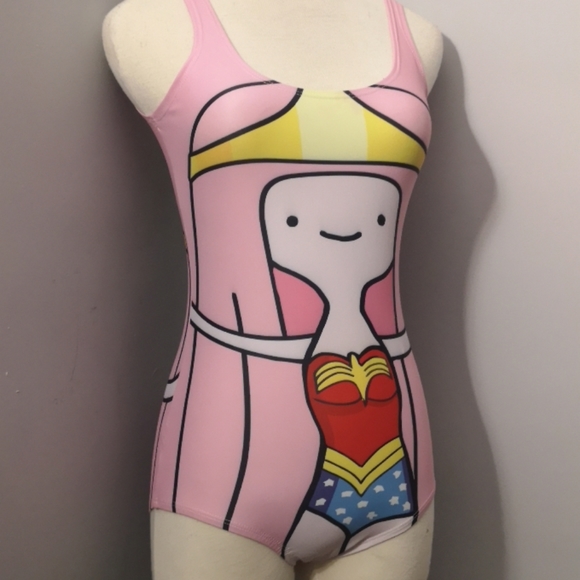 Living Dead One Piece Swimsuit- Princess Bubblegum - Picture 1 of 9